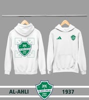 بلوفر شتوي بتصميم شعار الأهلي