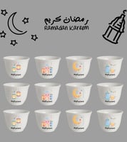 فناجين قهوة بأربعة اشكال