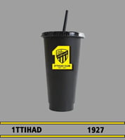 كوب ستار بكس بلاستيكي بشعار الاتحاد