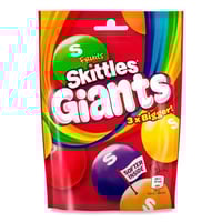 سكيتلز جاينتس كيس حلويات بطعم الفواكه 141 جرام