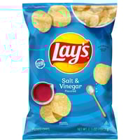ليز رقائق بطاطس بنكهة الملح والخل امريكي 184 جرام