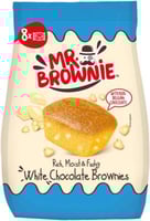 مستر كيك براوني براونيز الشوكولاتة البيضاء 200 جم