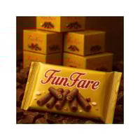 شوكولاتة فانفير بسكويت ويفر رول بحشوه البندق 30 جر...