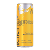 ريد بول الإصدار الخاص تروبيكال 250 مل مستورد للحبة