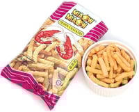 مياو مياو روبيان الشيبس ورقائق البطاطس ، 60 غم