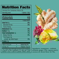 حلوي الزنجبيل بنكهة اليمون 105جرام