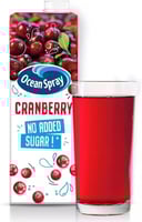 عصير التوت البري من أوشن سبراي بدون إضافة سكر 1 لت...