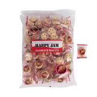 بسكويت ساندويتش هابي جام - فراولة - 500 جرام - مست...