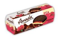 كيك اسفنجي بالتوت مغطى بالشوكلا من امادا