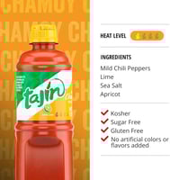 صوص تاجين الحار مع الليمون - Tajín Hot Sauce with...