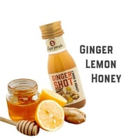 جينجر شوت بالليمون والعسل - Ginger Shot Lemon & Ho...
