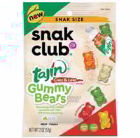 سناك كلوب حلوى غومي دبب بتوابل تاجين والفلفل واللي...