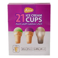 بسكويت ويفر ايسكريم