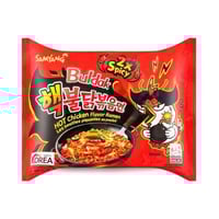 مكرونة رامن بالدجاج الحار 140 جم