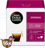 كبسولات قهوة دولشي غوستو اسبريسو من نسكافيه 16 كبس...