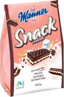 ويفر مانر سناك مينيز شوكولاتة الحليب 300 جم