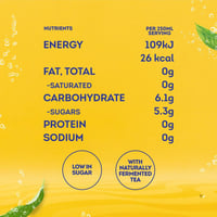 ليبتون كومبوتشا سكر خفيف مانجو وفاكهة الباشن 250 م...