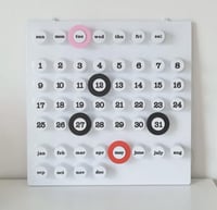 White Wall calendar