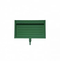Green garage key holder