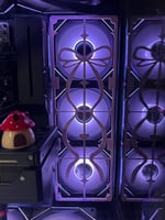 غطاء مروحة للPC بتصميم فيونكة , بمقاس 360mm