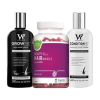 مجموعة العناية بالشعر شامبو و بلسم جرومي و فيتامين...