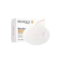 BIOAQUA الأرز الأبيض اللب الخام صابون الوجه غسل ال...