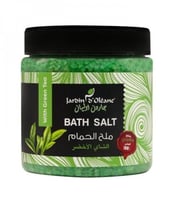 ملح الحمام بالشاي الاخضر من جاردن دي اوليان 600ج