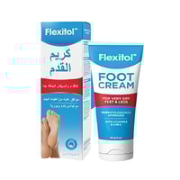 فليكسيتول كريم القدم مع فيتامين هـ ويوريا 85غ
