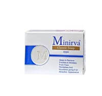 مينرفا صابون ابيض كلاسيك مضاد الحبوب - 100 جم