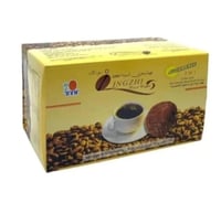 قهوة لينجزي DXN السوداء 2 في 1 20 كيس × 4.5 جرام