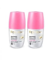 مزيل عرق رول اون ومُفتِّح البشرة عطر الورد من بيزل...