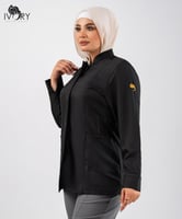 لابكوت هاف كولار نسائي قصير