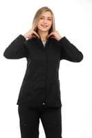 لابكوت هاف كولار نسائي قصير