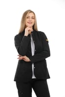 لابكوت هاف كولار نسائي قصير