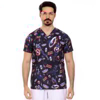 قميص مطبوع (رجالي)