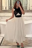 فستان سهرة أنيق من الشيفون