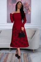 فستان كشخة مناسب للعيد- متوفر بلونين