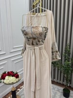 فستان سي واي أوف وايت أنيق