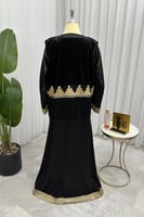 جلابية يوم التأسيس 3 قطع فاخرة - جلابيات سهره فخمة