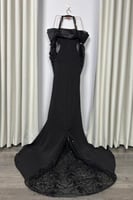 فستان سهره باربي تطريز دانتيل