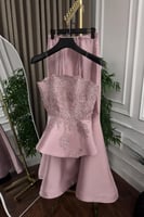 فستان سهرة ميكادو قطعتين