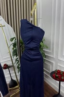 فستان سهره ناعم فخم لون مموج