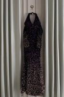 فستان سهره طويل ترتر