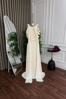 جلابية سهرات فخمة خامة سي واي