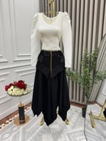 طقم أنيق مكون من قطعتين بتصميم فخم وعصري للمناسبات...