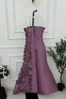 فستان سهرة بنفسجي - فساتين كشخة فخمة
