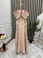 فستان العيد أبيض أنيق - فساتين كشخة العيد