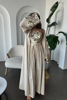 فستان سي واي أوف وايت أنيق