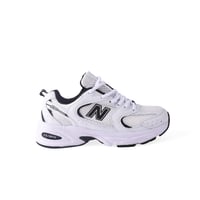 حذاء بي ان نيو ترند ابيض في اسود نسائي