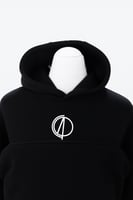 هودي أسود كتابة